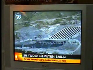 KIRBAŞI BELDESİ KANAL YEDİ TELEVİZYONU  KARGI VE GÜRSÖĞÜT BARAJLARI BARAJ HABERİ
