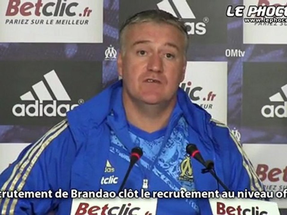 Deschamps : "Brandao ? La seule solution"