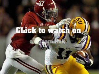 LSU Tigers vs Alabama Crimson Tide live Bcs Championship Game 2012