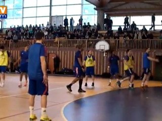 Les handballeurs français se préparent à défendre leur titre européen