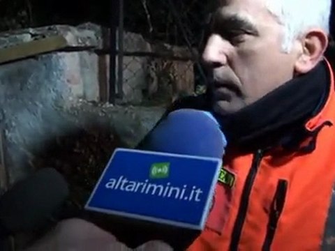 Donna sotto le macerie a Sartiano di Novafeltria è salva