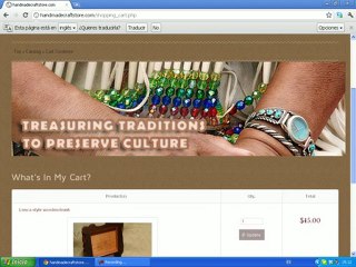 How to order in Hand Made Craft Store