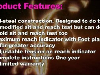 Acuflex-1 Deluxe Sit and Reach Flexibility Tester