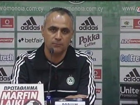 Ομόνοια-Άρης: Οι δηλώσεις των προπονητών