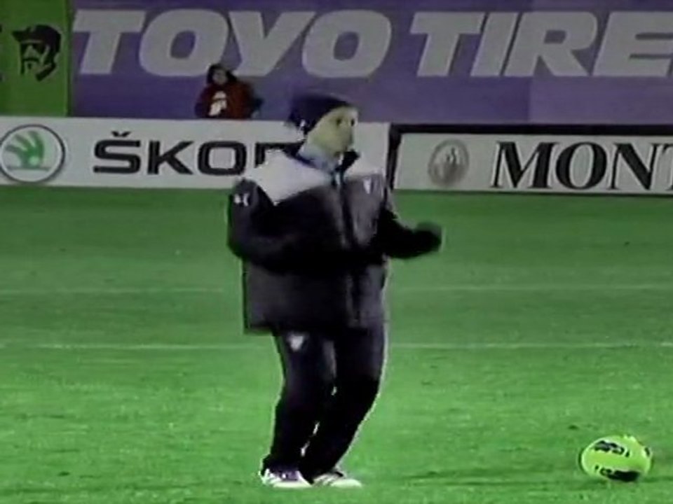 Riscaldamento Hernanes Siena vs Lazio HQ