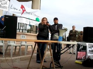 Intervention de Dorsaf (Comité Vérité & Justice pour Hakim Ajimi)