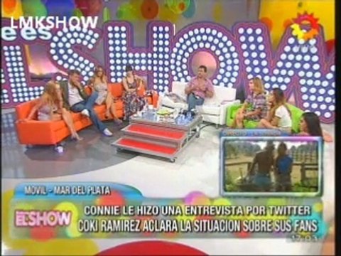 LMKSHOW en este es el show. Coki Ramirez se defiende