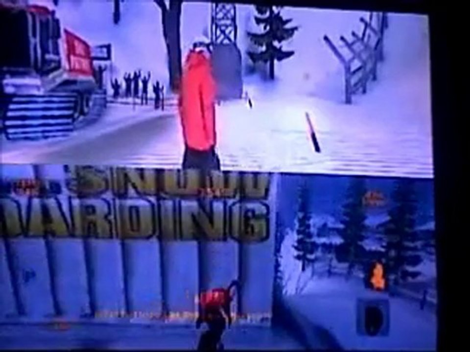 délire snowbord avec leny