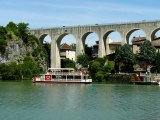 Le bateau à roue Royans Vercors et le jardin aux fontaines pétrifiantes