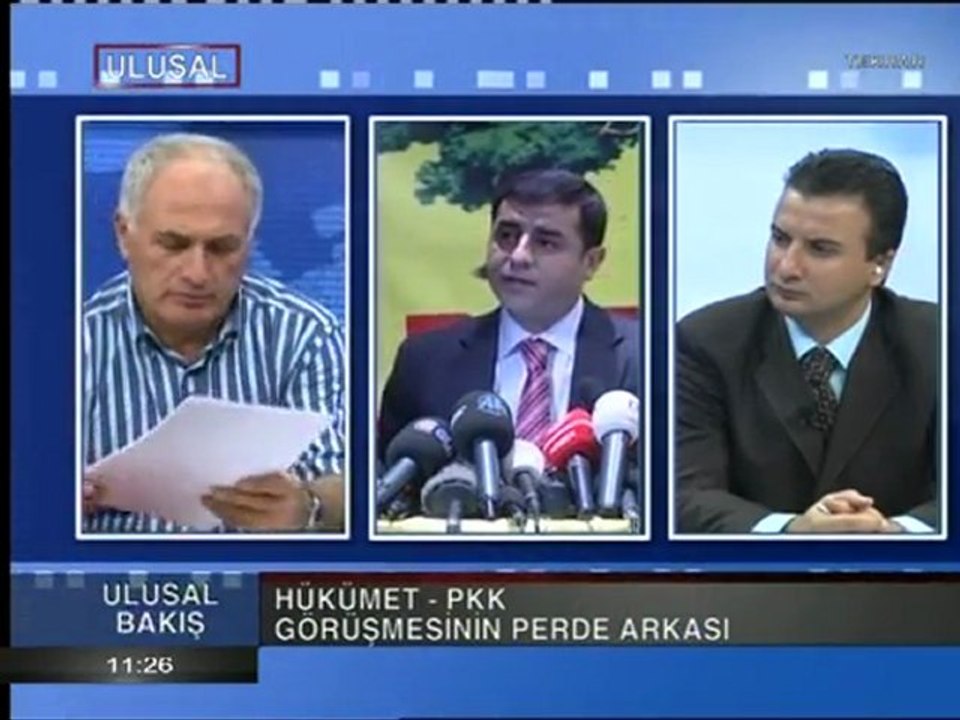 1-ULUSAL BAKIŞ T. G. OSMAN ÖZBEK  HÜK.PKK GÖRÜŞMELERİ DEĞERLENDİRİYOR