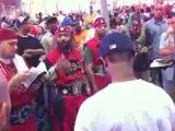 The Black Hebrew Israelites preaching in Times Square