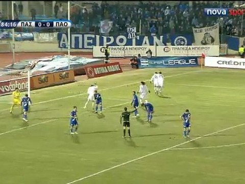 ΠΑΣ Γιάννινα- Παναθηναϊκός 0-1 - (15-1-20121) - Το γκόλ-by scholianos.blogspot.com