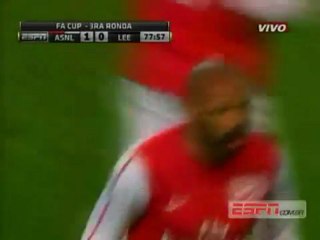 Le but de Thierry Henry face à Leeds, le come-back !