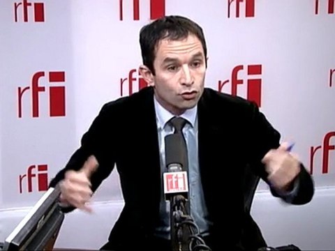 Benoit Hamon, porte-parole du Parti socialiste français