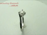 Round Cut Solitaire Diamond Engagement Ring In Prong Setting