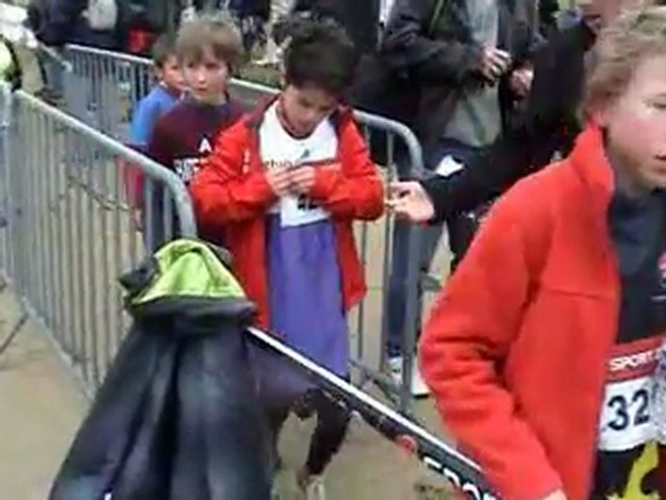 Les castels au championnats de l'Aisne de cross country  2012