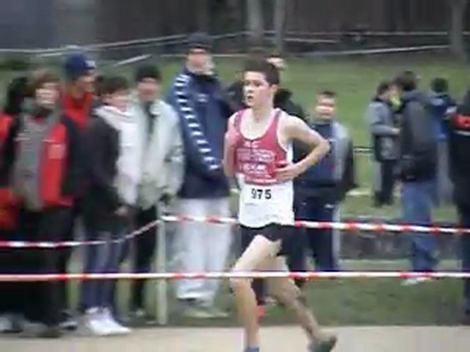 Les castels au championnats de l'Aisne de cross country  2012