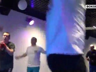 Zajęcia w Tiger Boxing Club - rozgrzewka