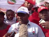 Le Nigeria paralysé par la grève générale: manifestation à Abuja