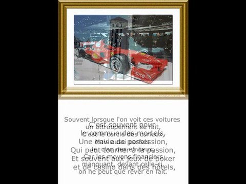 ©FERRARI POEME THOMAS ANDRE PHOTOS&PHOTOS-PEINTURES MARTINE ANCIAUX© TELEVISION