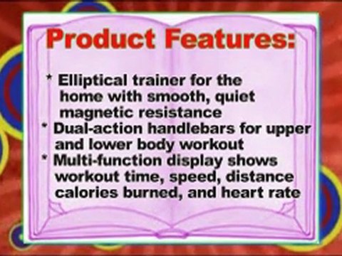 Stamina 1772 Magnetic Elliptical Trainer