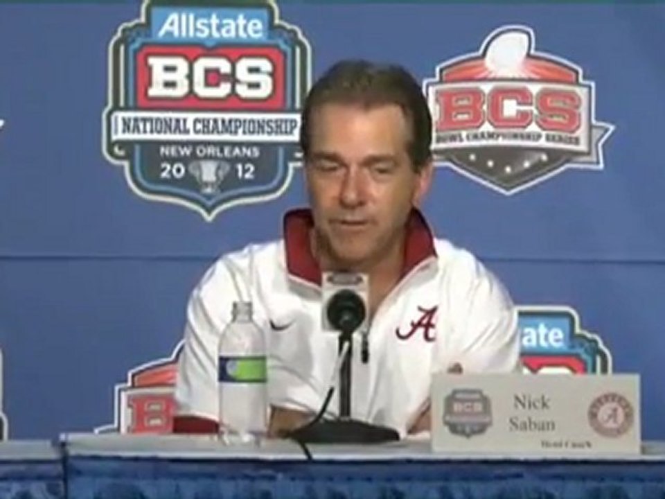 Alabama Blanks LSU, WIns National Title