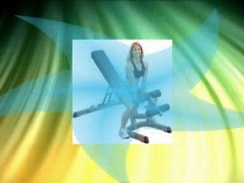 Flat Incline & Decline Bench with Wheels