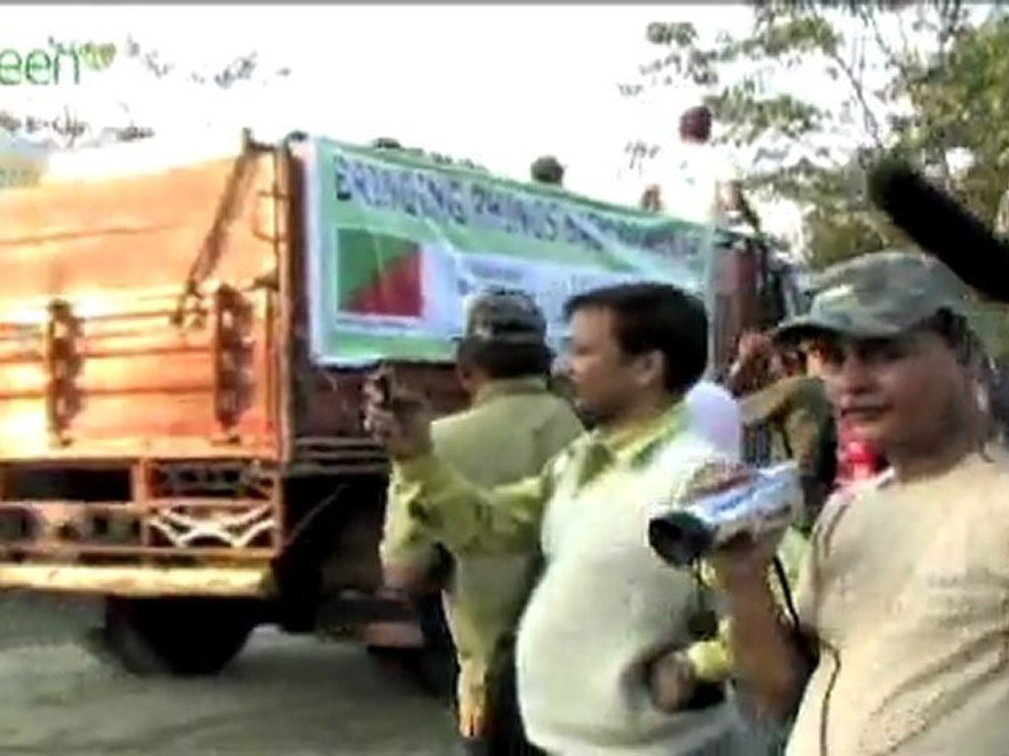 ⁣Highly endangered Rhino moved to Manas.