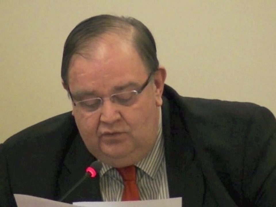 Intervention de Daniel Goux sur le budget lors du conseil du 9 janvier 2012