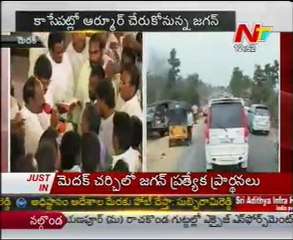 YS Jagan Special Prayers At Medak Church