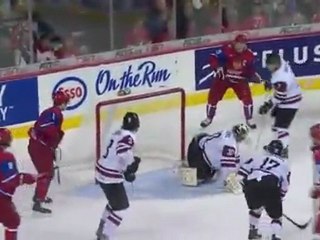 Latvia vs. Russia - 29 December 2011 - 2012 IIHF World Junior Championship