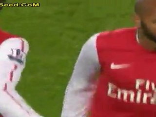 هنري يسجل أول أهدافه مع أرسنال بعد العودة