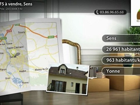 Maison F5 à vendre, Sens