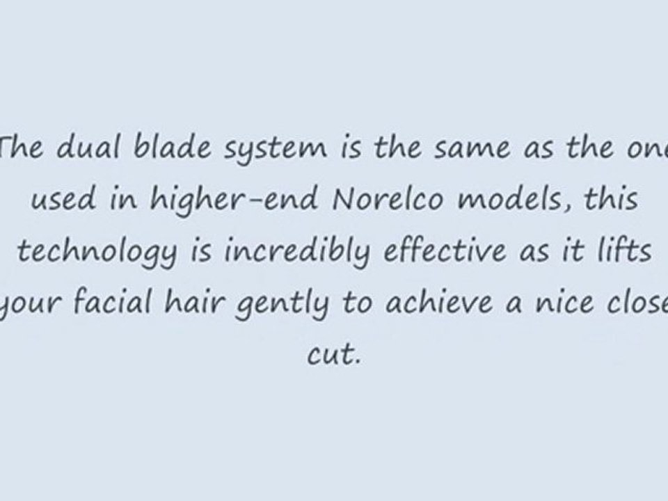 Philips Norelco HQ40 33 Shave on the Go Battery Razor Review