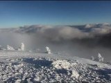 Mer de nuage depuis le sommet du Mont Mézenc le 10 Janvier 2012