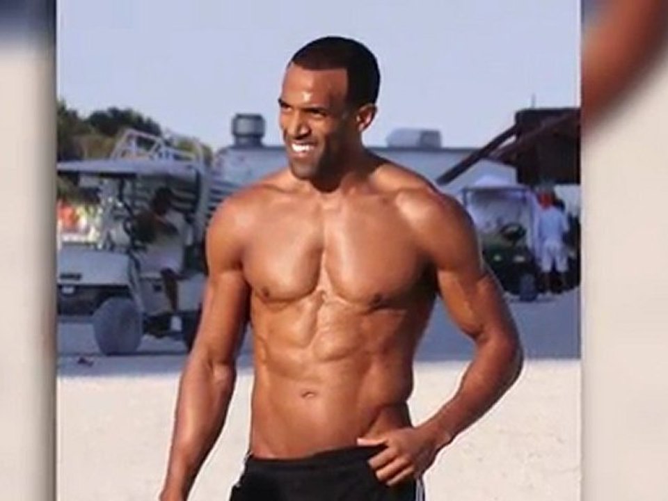 Sexy workout am strand