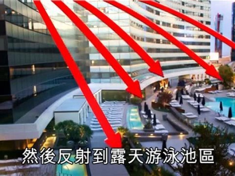 Vegas hotel guests fried by 'death rays'