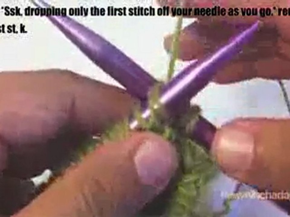 How to Knit The Horizontal Herringbone Stitch