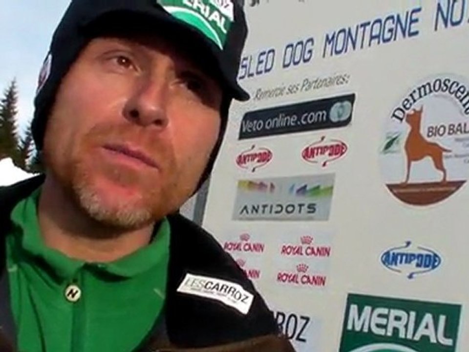 La Grande Odyssée Savoie Mont Blanc 2012 Etape 2 ITW JP POntier