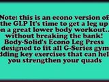 Body Solid Basic Leg Press Attachment
