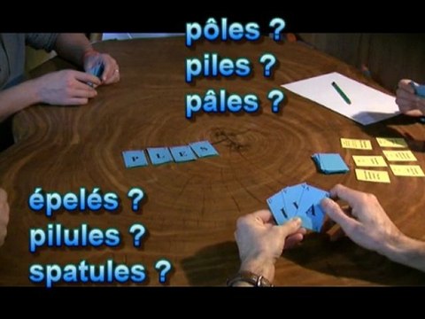 Jeu Letters de Julien Sentis