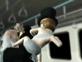 Father Time 2010 and Baby New Year 2011 do battle