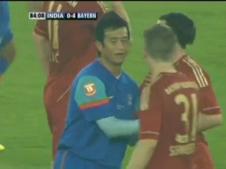 Bayern münchen siegt in indien