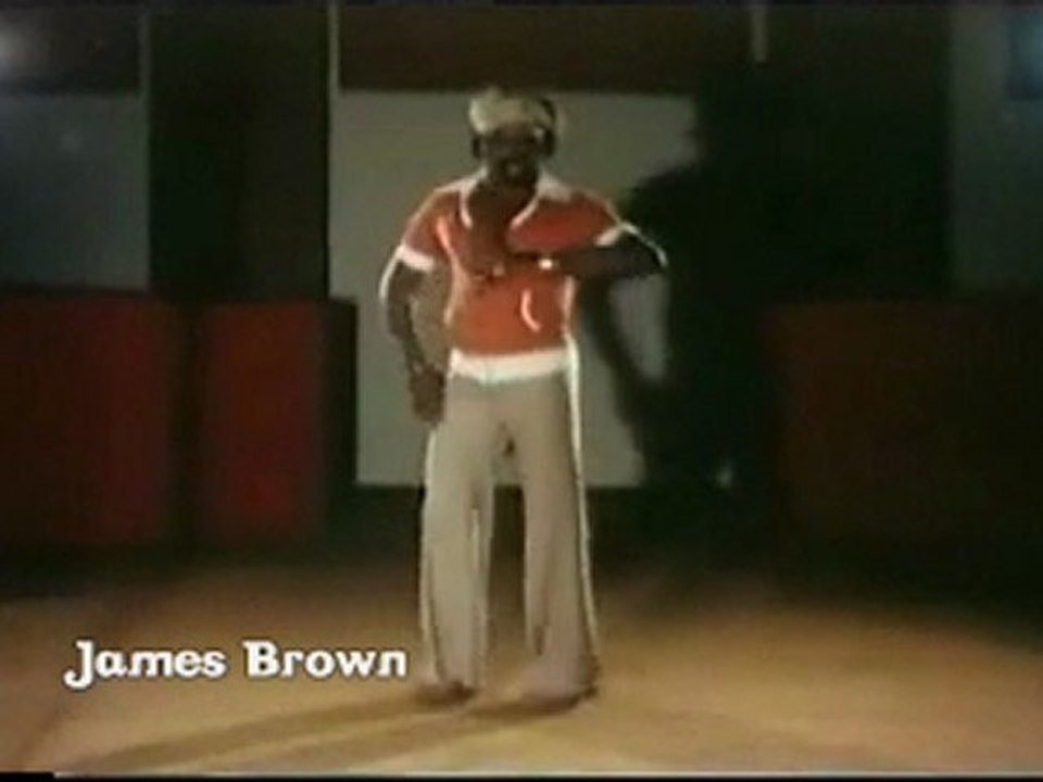 James Brown's dancing lesson