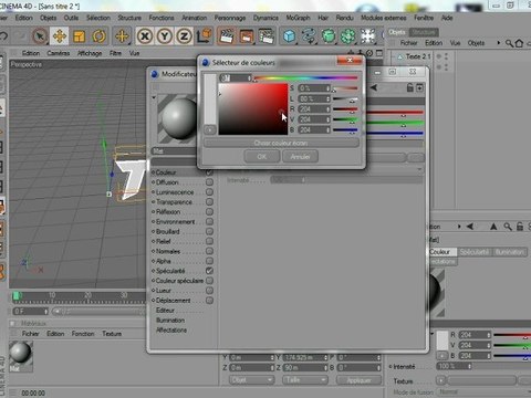 [Tuto] Cinéma 4D : Faire un beau texte 3D à deux couleurs