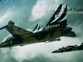 Découvrez la Patrouille Acro des Black Eagles Sud-Coréens ✈️