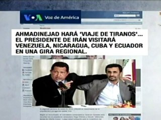 Reseña de gira de Ahmadineyad en AL según diversos medios