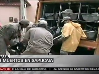 Deslizamientos en Río de Janeiro dejan 13 muertos
