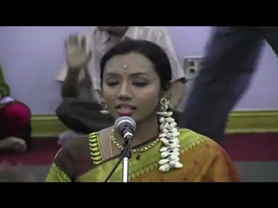 SRI VENKATESHWARA SWAMY TEMPLE: SAYANOTSAVA CONCERT: PRIYA KRISHNAMURTHY: "DHARANI.."