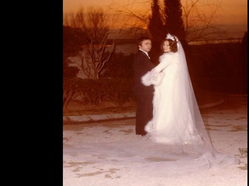 FILM PHOTO  MARIAGE CLAUDE GHISLAINE 1975
